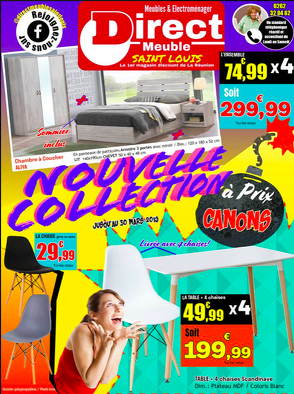 Bon plan, codes promo, réduction Guadeloupe, Martinique, Guyane, la Réunion : Catalogue Direct Meuble | photo-catalogue-direct-meuble