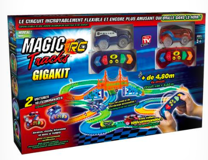 Bon plan, codes promo, réduction Guadeloupe, Martinique, Guyane, la Réunion : MAGIC TRACKS GIGAKIT RC | photo-magic-tracks-gigakit-rc