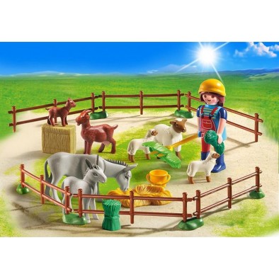 Bon plan, codes promo, réduction Guadeloupe, Martinique, Guyane, la Réunion : Playmobil : Fermière avec animaux | photo-playmobil-fermiere-avec-animaux-2