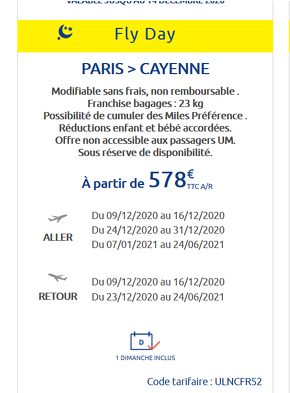 Bon plan, codes promo, réduction Guadeloupe, Martinique, Guyane, la Réunion : Paris Cayenne | photo-paris-cayenne