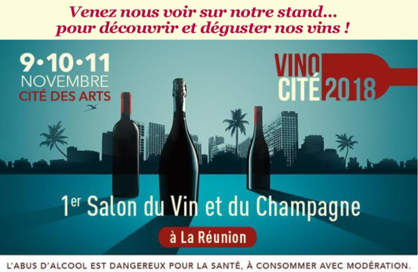 Bon plan, codes promo, réduction Guadeloupe, Martinique, Guyane, la Réunion : 1er Salon du Vin et du Champagne à la Réunion | photo-1er-salon-du-vin-et-du-champagne-a-la-reunion
