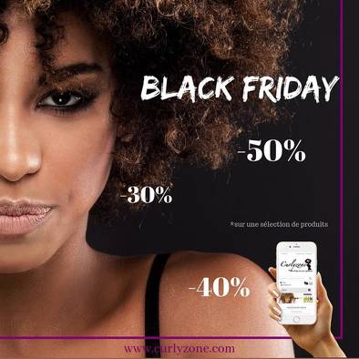 Bon plan, codes promo, réduction Guadeloupe, Martinique, Guyane, la Réunion : BLACK FRIDAY de votre boutique en ligne CURLYZONE | photo-black-friday-de-votre-boutique-en-ligne-curlyzone